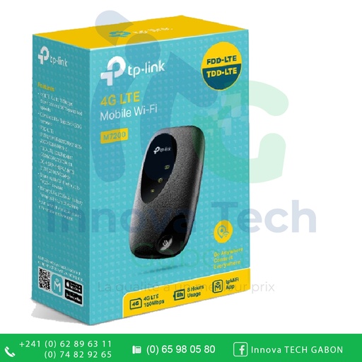 TP-LINK Wi-Fi Mobile 4G LTE M7200