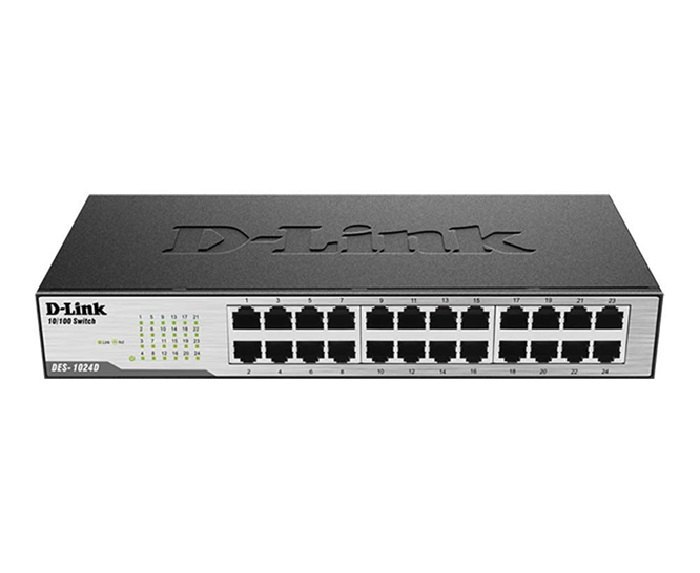 D-LINK 24 PORT SWITCH DES-1024D