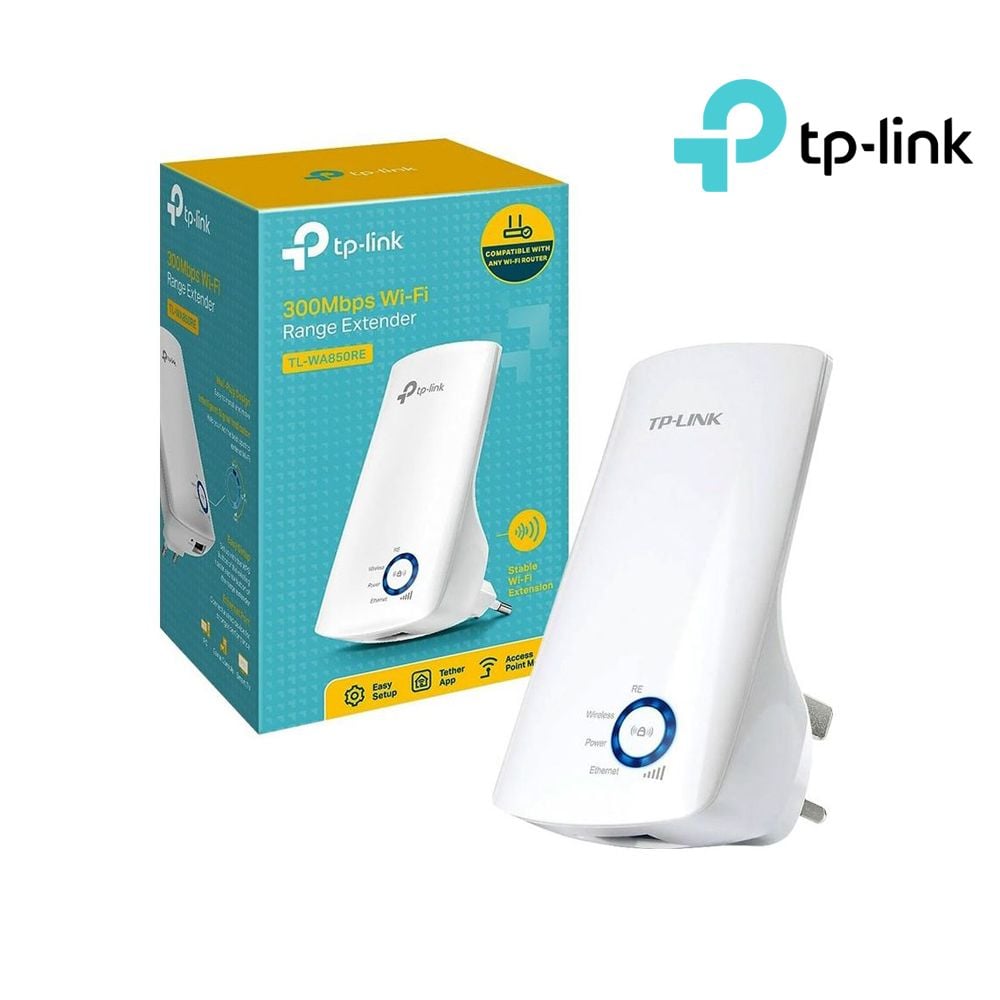 TP-LINK Répéteur WiFi 2x2 MIMO N300 300Mbps 2,4Ghz