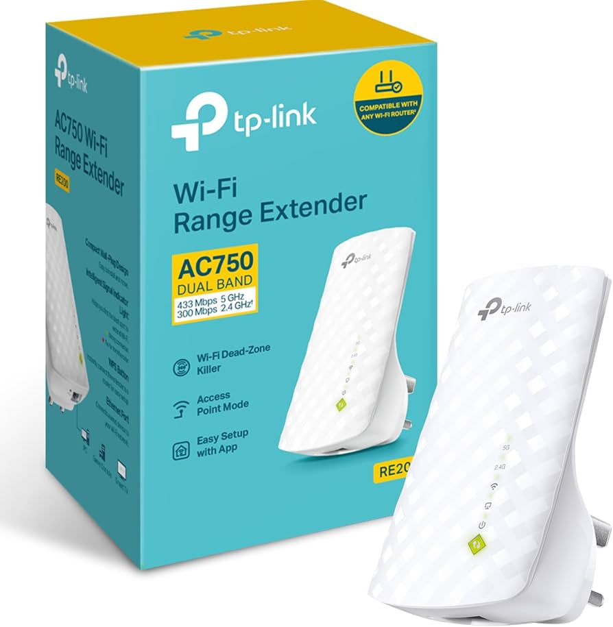 TP-LINK Range Extender AC0750 RE200