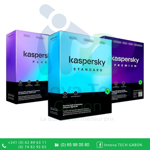 KASPERSKY Antivirus 4PC 1An Protection Essentielle