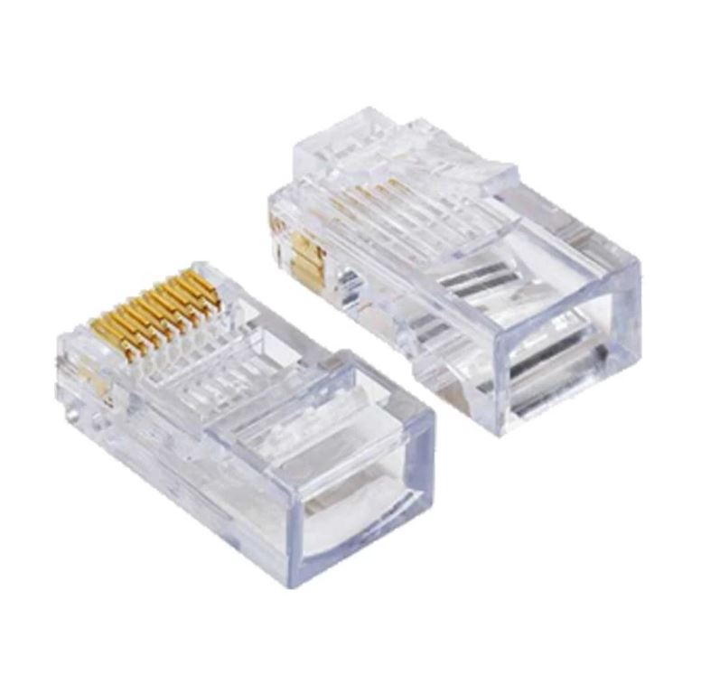 Connecteur RJ45 Perforé Pass Through - Pièce