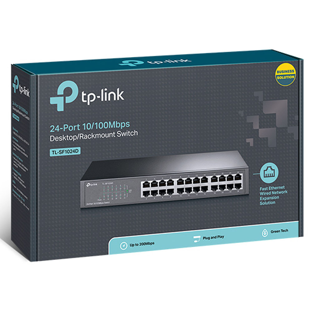 TP-LINK Switch 24 ports 10/100Mbps TL-SF1024D
