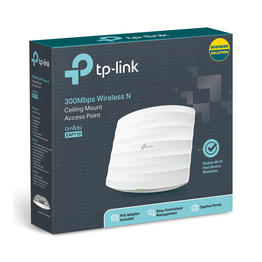 TP-LINK Omada EAP110 Point d'accès 300 Mbps Wifi N