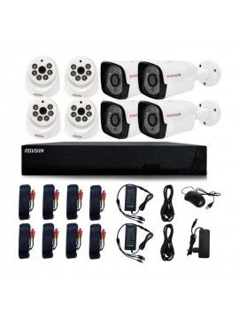 FOSVISION Kit 8 caméras de surveillance AHD