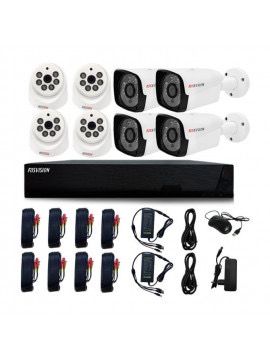 FOSVISION Kit 8 caméras de surveillance 2MP AHD