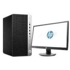 HP Ordinateur Bureau ProDesk 600 G5 Core i5 3,40GHz 8Go 500Go HDD Refurbished + Ecran 20 pouces