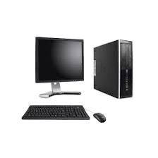 HP Ordinateur Bureau Elite Dual Core 2,80GHz 4Go 250Go HDD Refurbished + Ecran 17pouces 