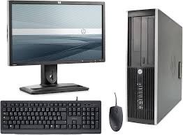 HP Ordinateur Bureau Elite Dual Core 2,80GHz 4Go 250Go HDD Refurbished + Ecran 19pouces