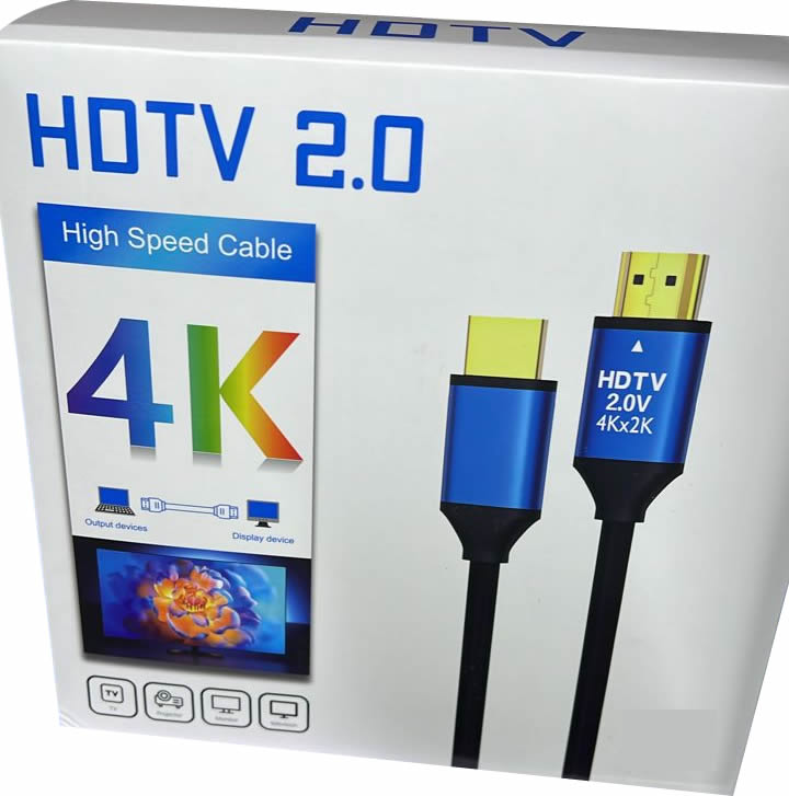Cable HDMI HDTV 2.0 4K 3m