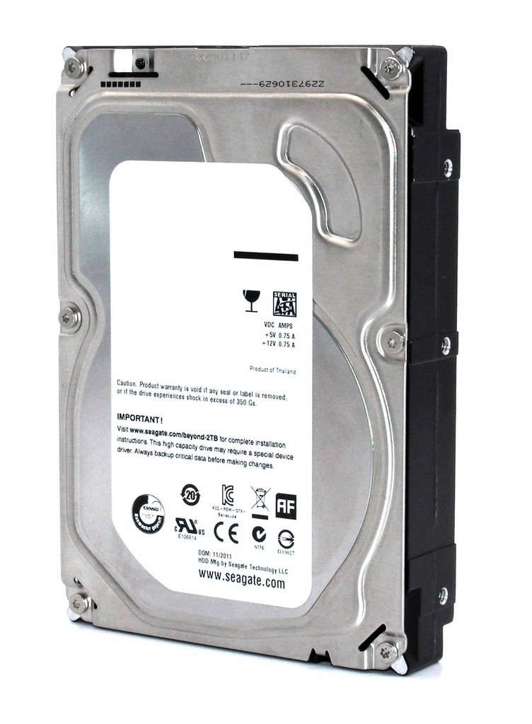 Disque Dur interne 3,5" pour Ordinateur de bureau SATA