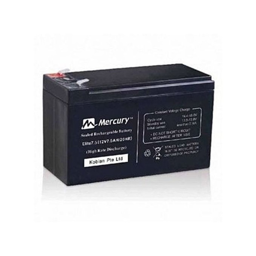 Batterie Mercury pour onduleur 12V 7AH