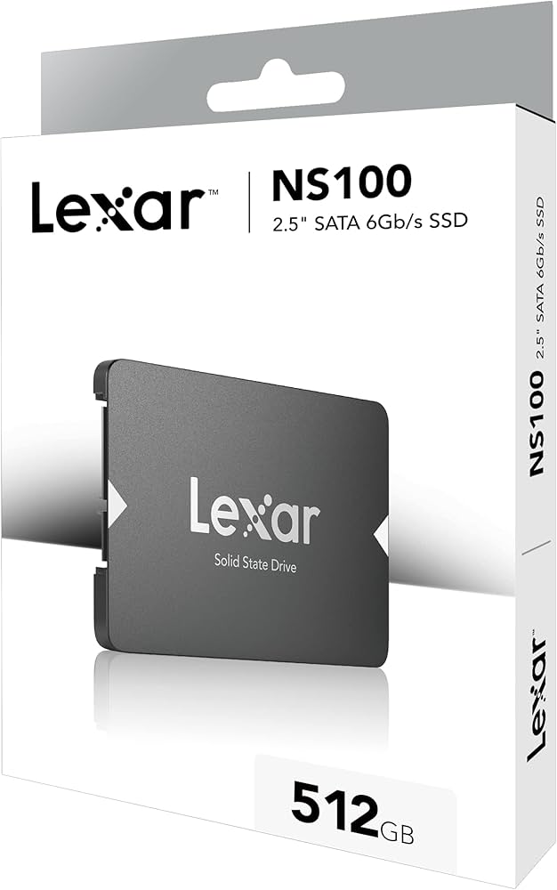 LEXAR - Disque Dur SSD 2,5" pouces 512Go NS100