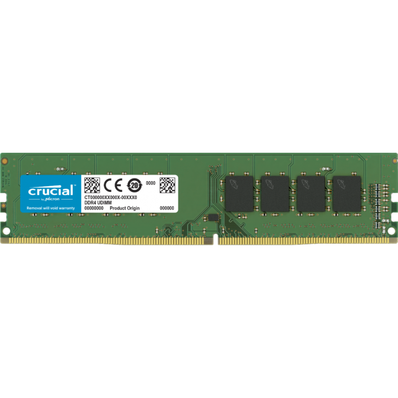 Barette Mémoire RAM DDR4 3200 UDIMM Ordinateur Bureau 8Go  