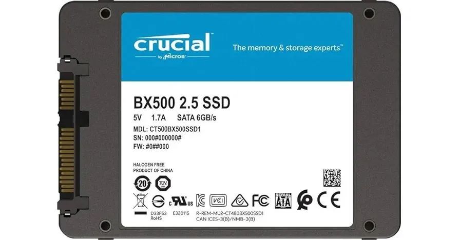 Disque Dur Interne SSD SATA 512Go