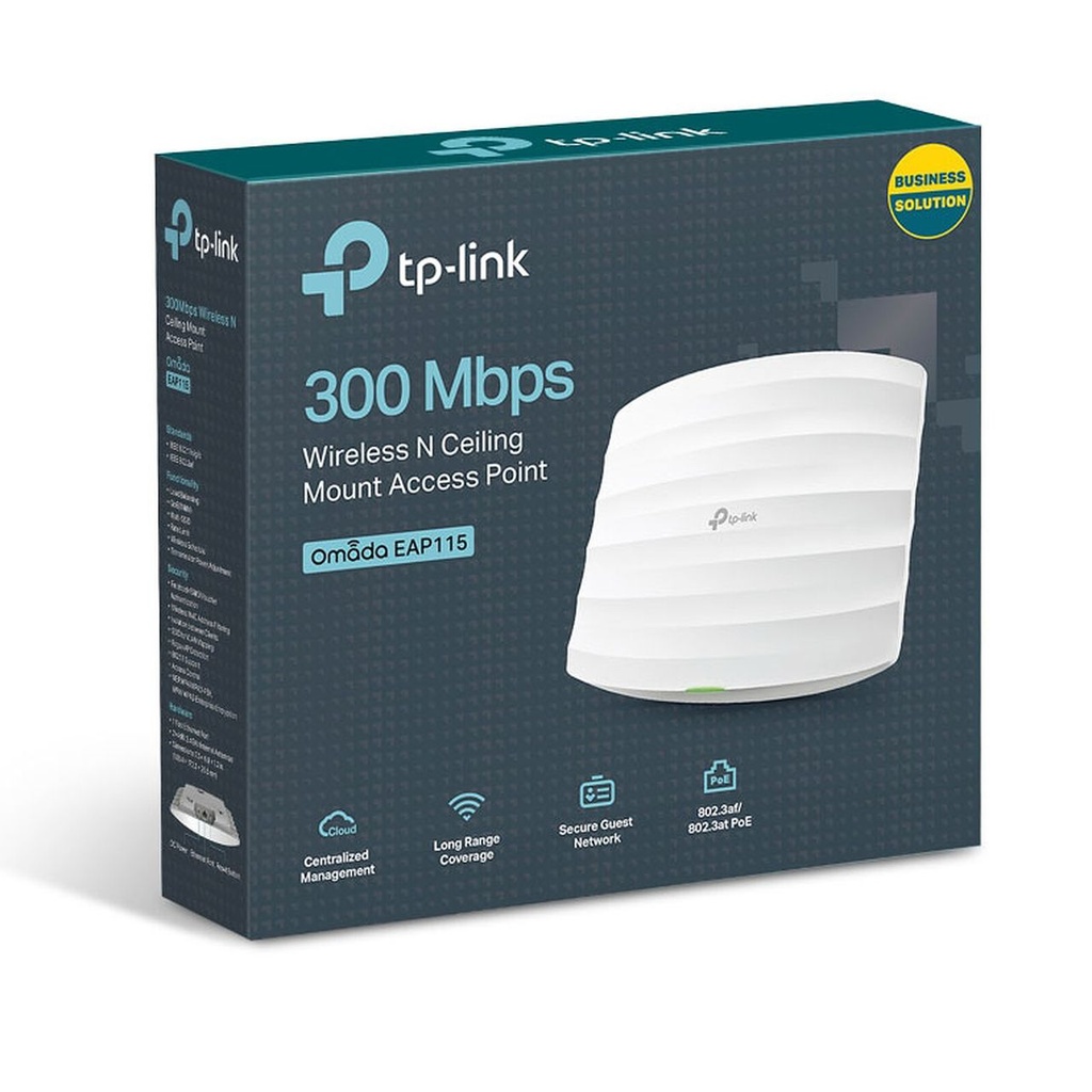 TP-LINK Omada EAP115 Point d'Accès 300Mbps Wireless N Ceiling Mount 