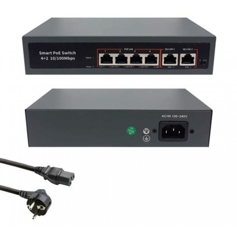 SMART SWITCH POE 4PORT