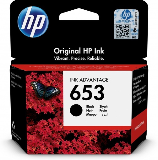 HP Encre 653 NOIR
