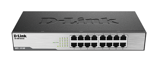 D-LINK 16 PORT SWITCH DES-1016D
