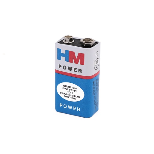 HM Batterie pour transistor 6F22 9V