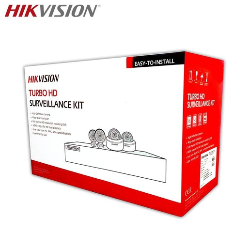 [A0133] HIKVISION Kit 4 caméras de surveillance TURBO HD