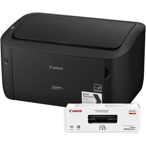 [ITG240165] CANON Imprimante Noir&Blanc i-SENSYS LBP6030B avec Cartouche 725