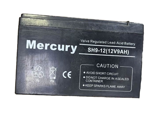 [ITG240030] MERCURY Batterie pour onduleur 12V 9AH