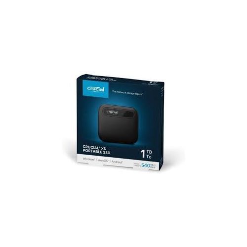 [A0461] CRUCIAL - Disque Dur SSD Portable 1000Go 1To X6