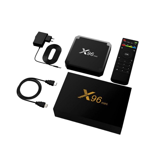 [A0484] SMART TV BOX X96min 4K WiFi 2,4GHz