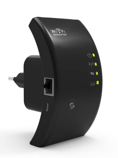 [A0382] Répéteur WiFi N - Couleur Noir