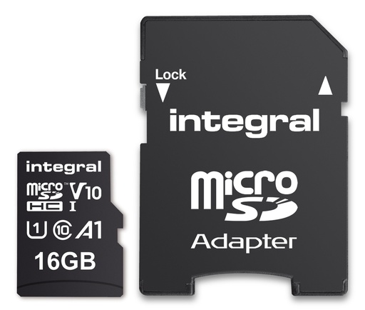 [A0544] FASTER Carte Mémoire Micro SD avec adaptateur 16Go