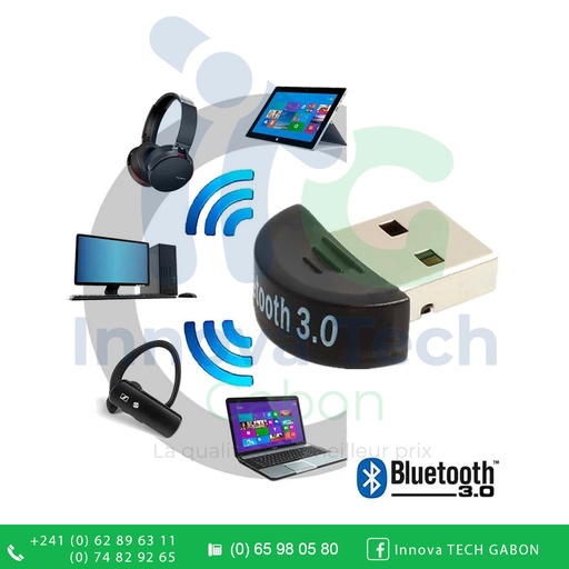 [ITG240015] Dongle Clé USB Bluetooth 3.0