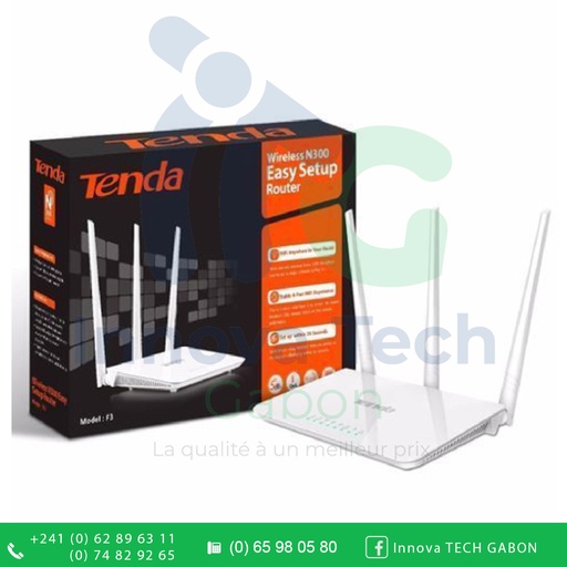 [ITG240001] Tenda Routeur Wi-Fi N300
