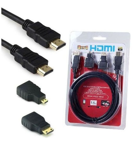 KIT HDMI  3 EN 1