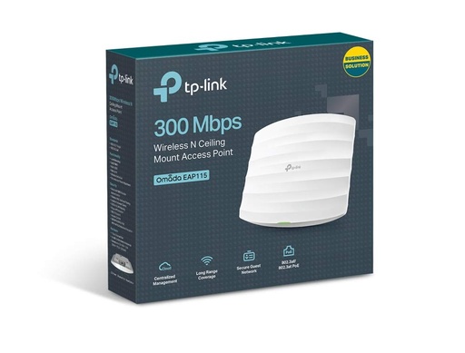 TP-LINK Omada EAP115 Point d'accès 300 Mbps Wifi 4 N300 
